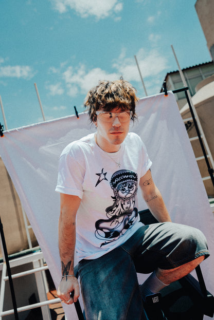 Playera Blanca Along