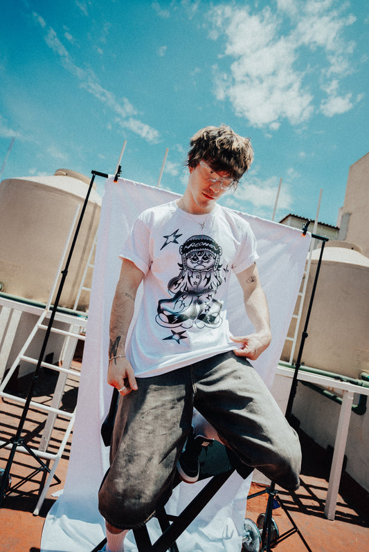 Playera Blanca Along